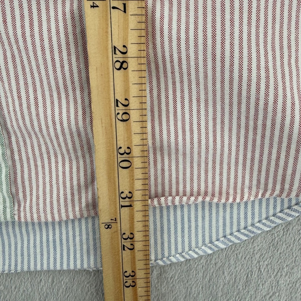 Ralph Lauren Fun Shirt Men XL Multi Color Striped Oxford Button Down 100%Cotton - Picture 15 of 16